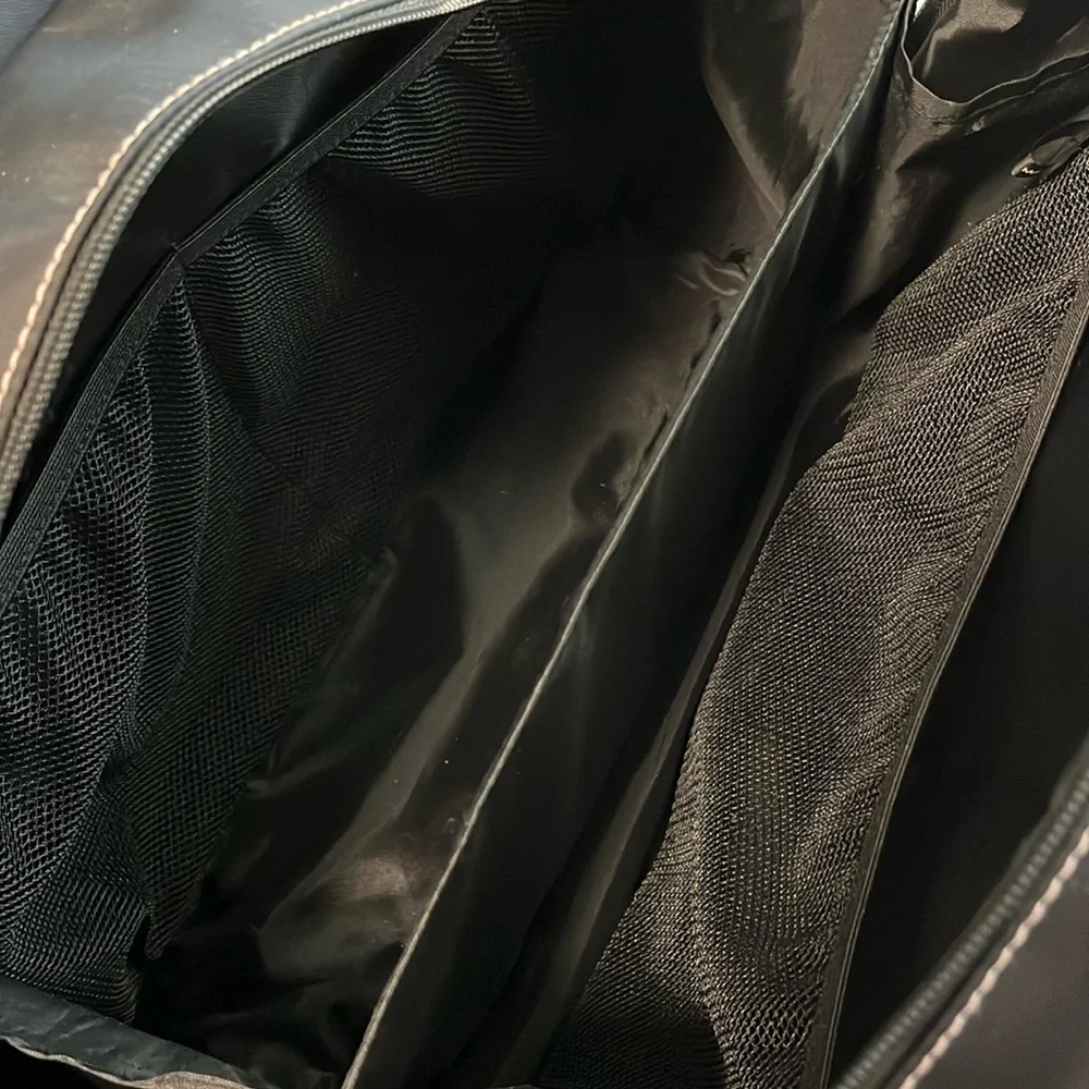 Mary Kay Quilted Tote Bag Zipper Consultant Shoulder Black